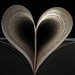 image of pages in a book in the shape of a heart  Creative Commons Attribution 2.5 License by Peter Shanks