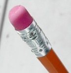 image of a pencil's eraser  Creative Commons Attribution 2.5 License by Peter Shanks
